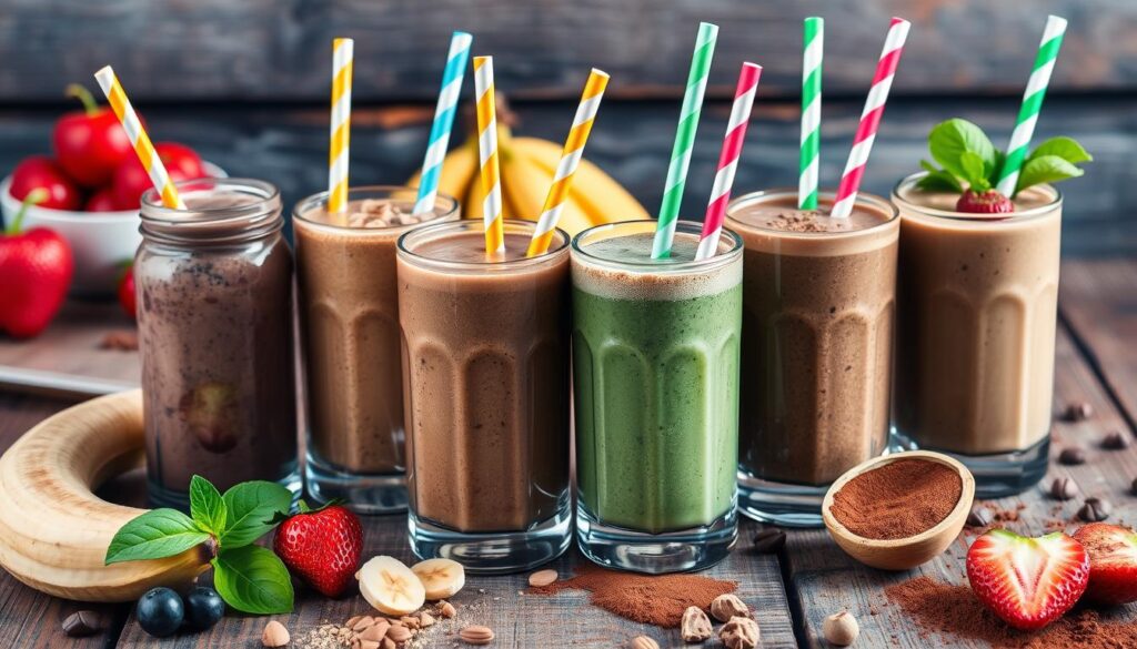 chocolate smoothie variations